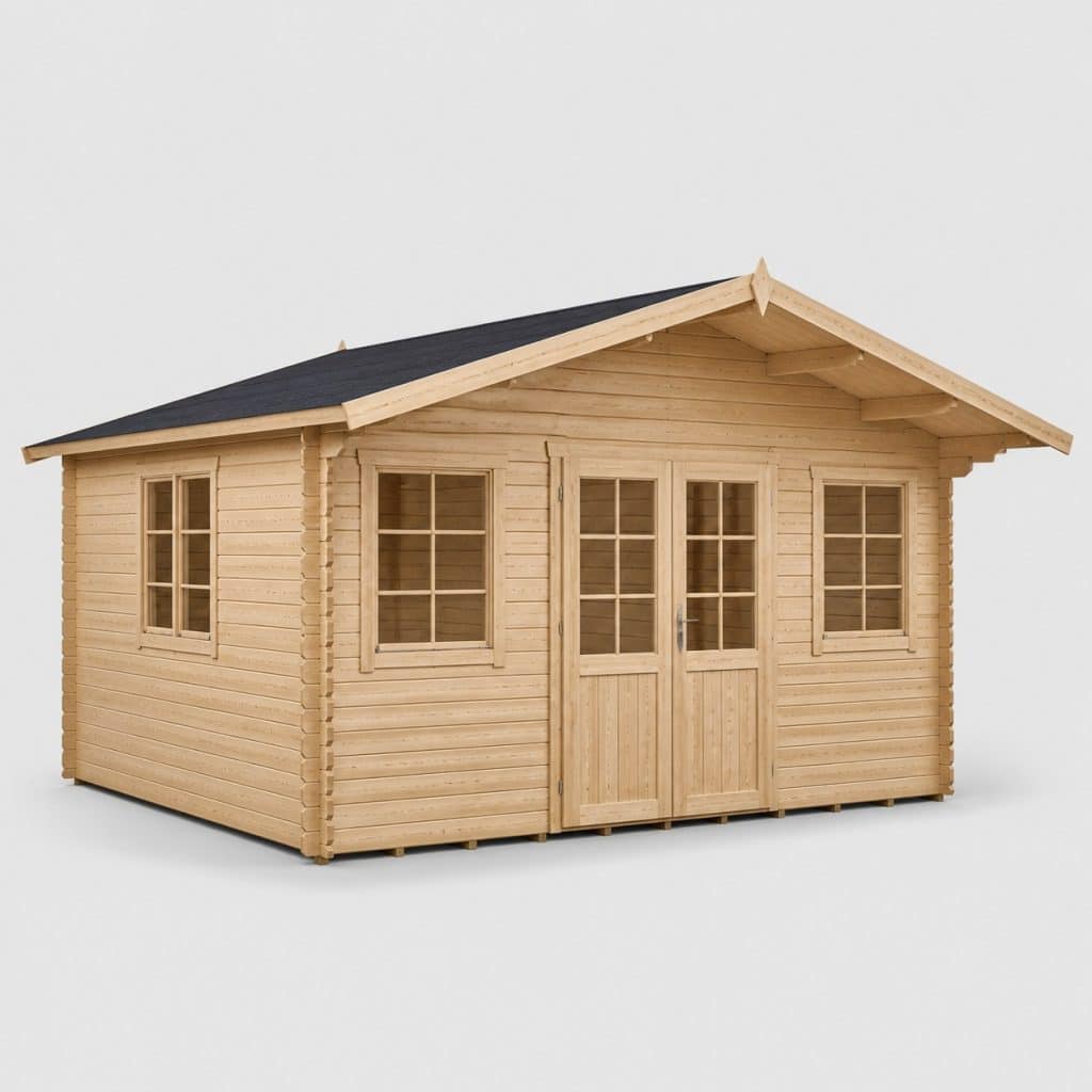 Chalet en bois 20 m² entrée de gamme
