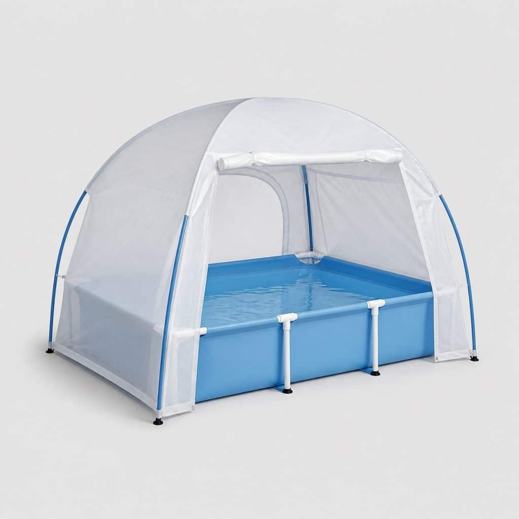 Dôme pour piscine rectangulaire premier prix
