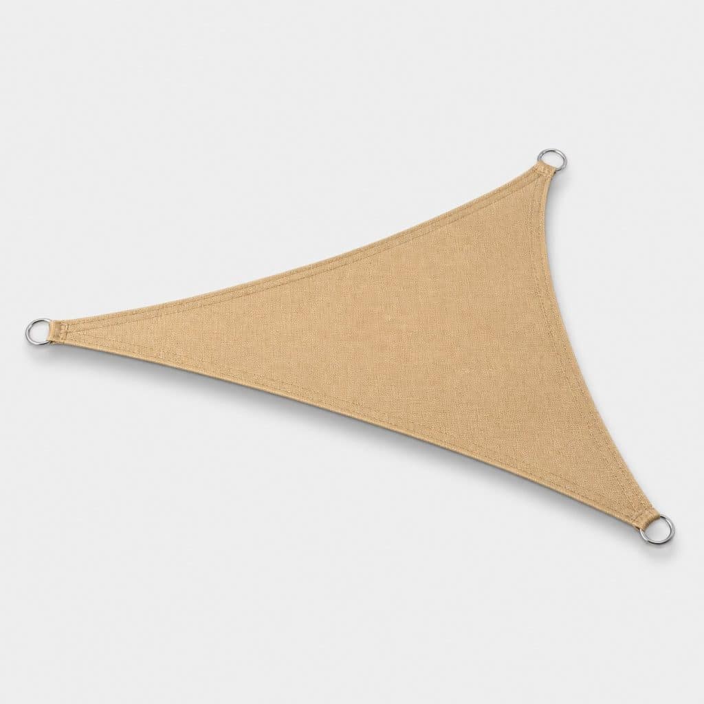 Toile d'ombrage triangulaire compacte 2 × 2 m