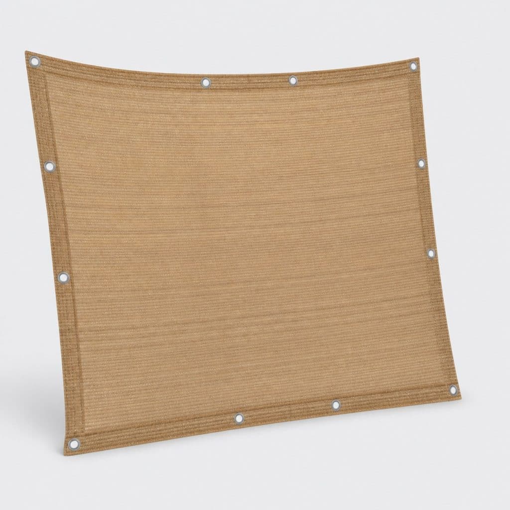 Toile d'ombrage pour terrasse grand format