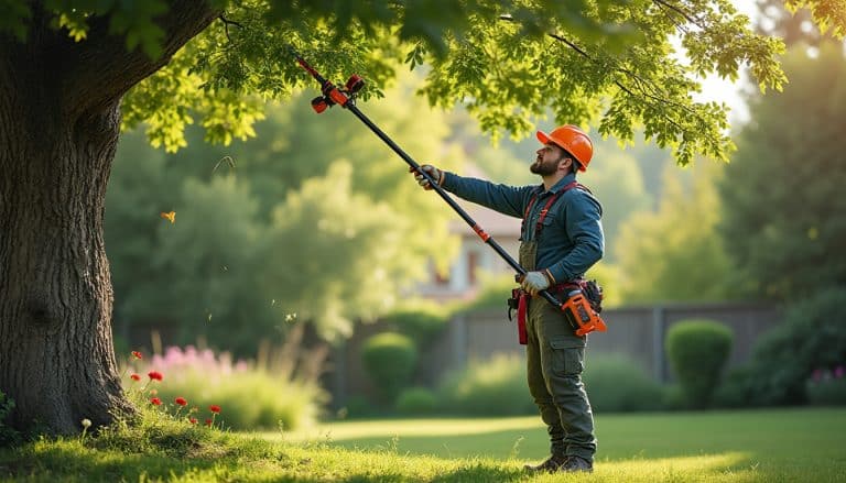 découvrez comment tailler les branches en hauteur sans échelle grâce à l’échenilloir : conseils pour choisir l’outil et travailler en toute sécurité.