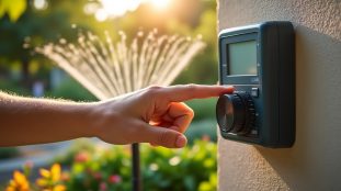 adaptez les réglages de votre programmateur d’arrosage à chaque saison pour économiser l’eau et répondre aux besoins de vos plantes.