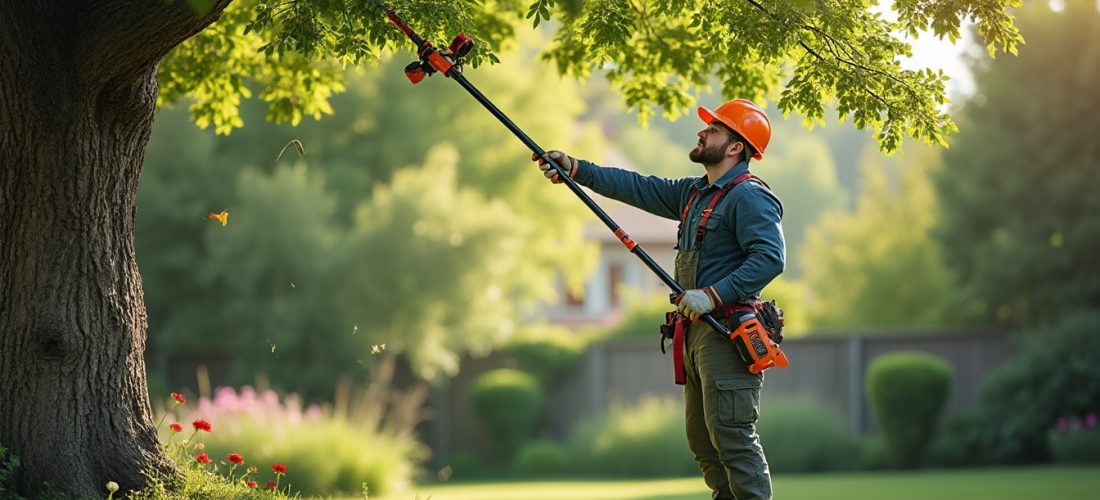 découvrez comment tailler les branches en hauteur sans échelle grâce à l’échenilloir : conseils pour choisir l’outil et travailler en toute sécurité.